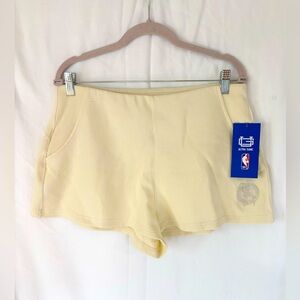 NBA Ultra Game Beige Shorts Boston Celtics NWT LARGE